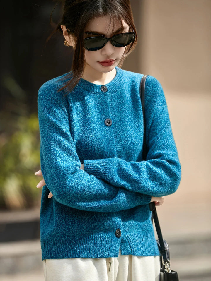 Duttini | Chunky-Knit Alpaca-Blend Cardigan