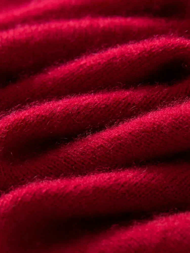 Duttini | Cashmere Pullover with Scarf Collar