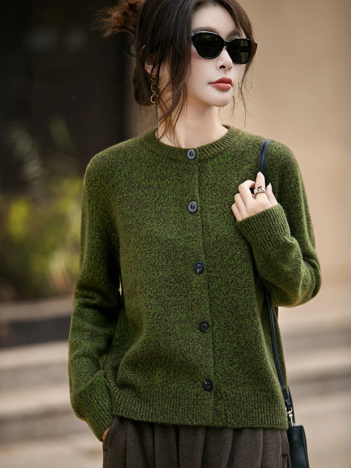 Duttini | Chunky-Knit Alpaca-Blend Cardigan