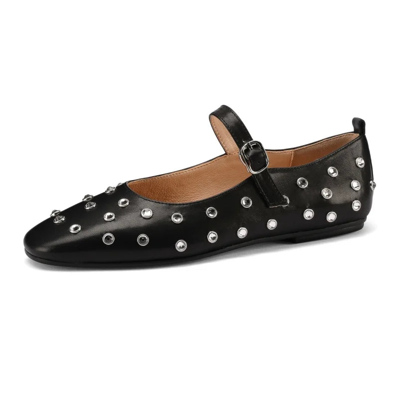 Duttini | Studded Mary Janes