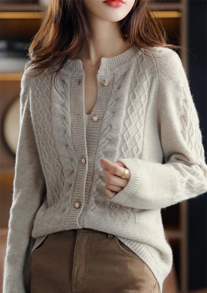 Duttini | Pearl Button Cardigan