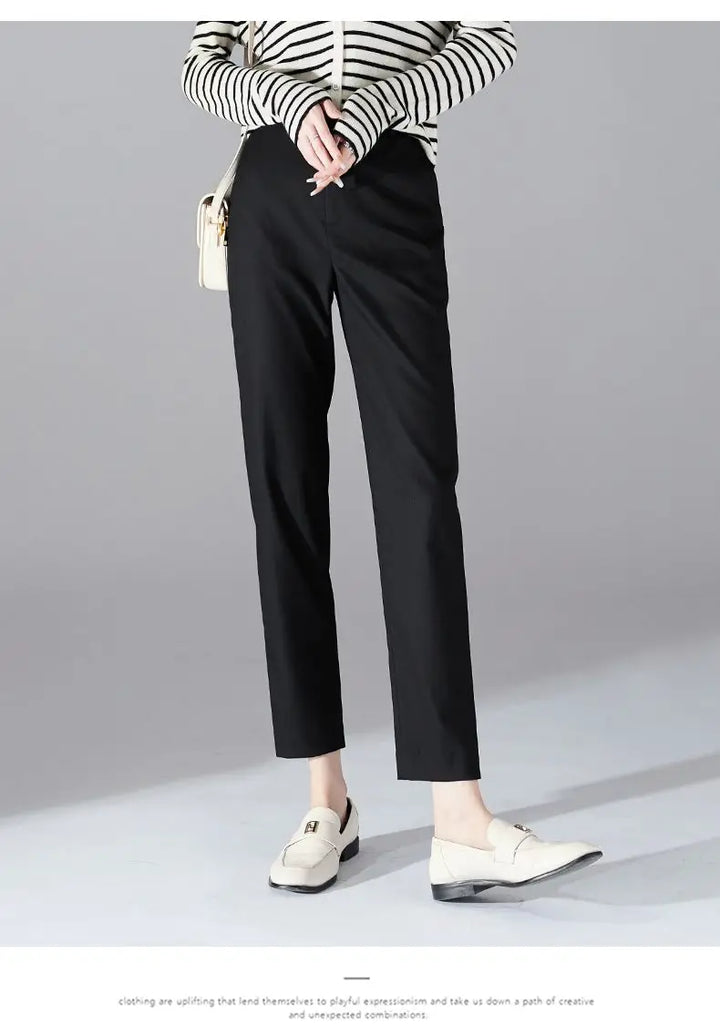 Duttini | High-Waist Trousers