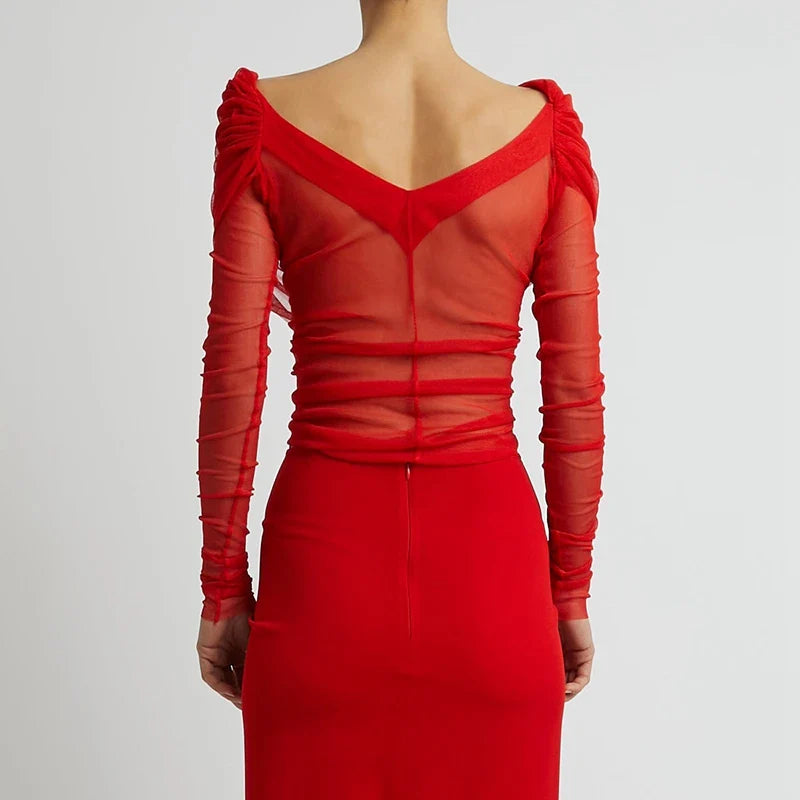 Duttini | Mesh Overshirt