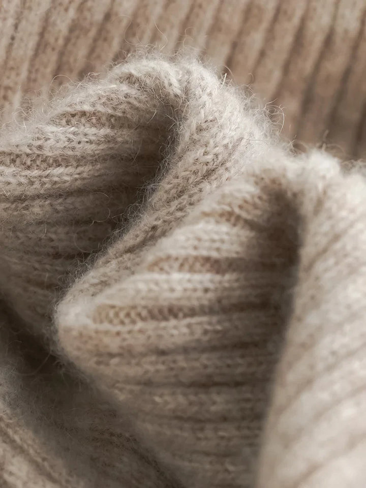 Duttini | Wool Knitted Wide Leg Pants