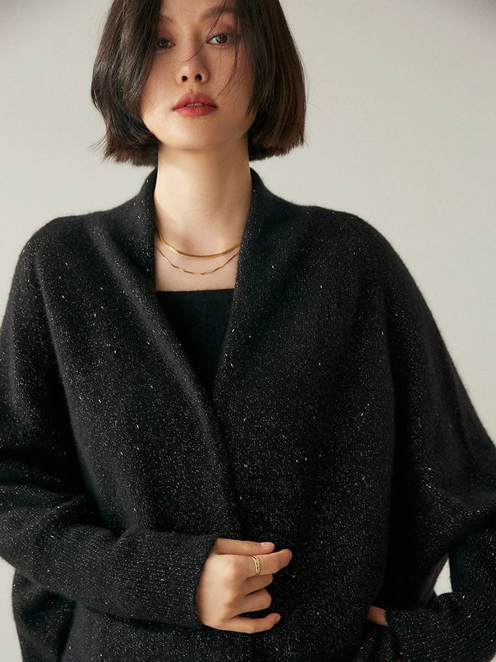 Duttini | Cashmere Shawl Sweater