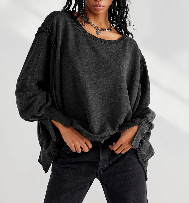 Duttini | Oversized Sweater in Maplewood