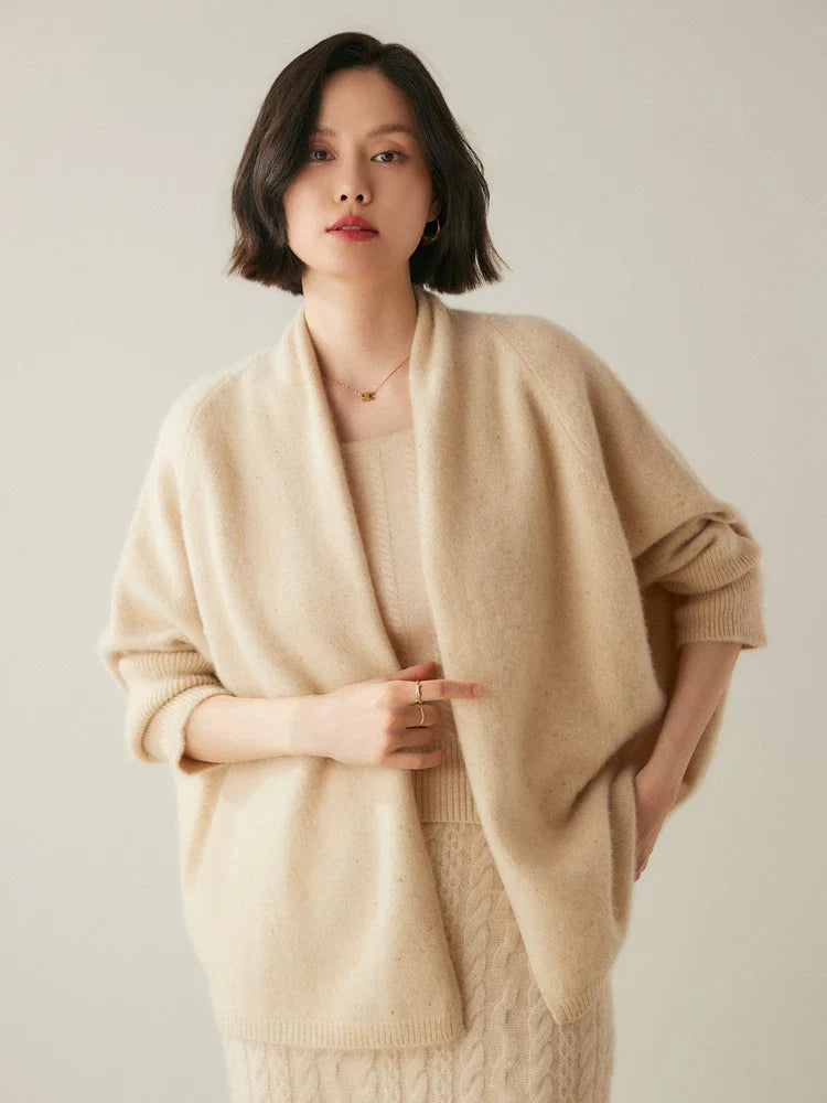 Duttini | Cashmere Shawl Sweater