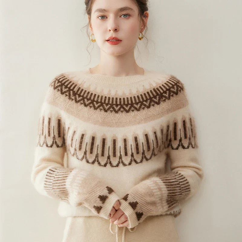 Duttini | Fair Isle Cashmere Sweater