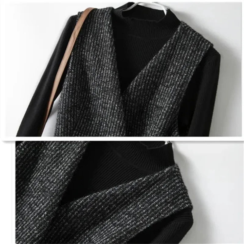 Duttini | Textured Wrap Vest