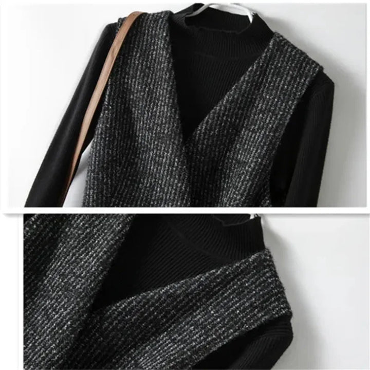 Duttini | Textured Wrap Vest