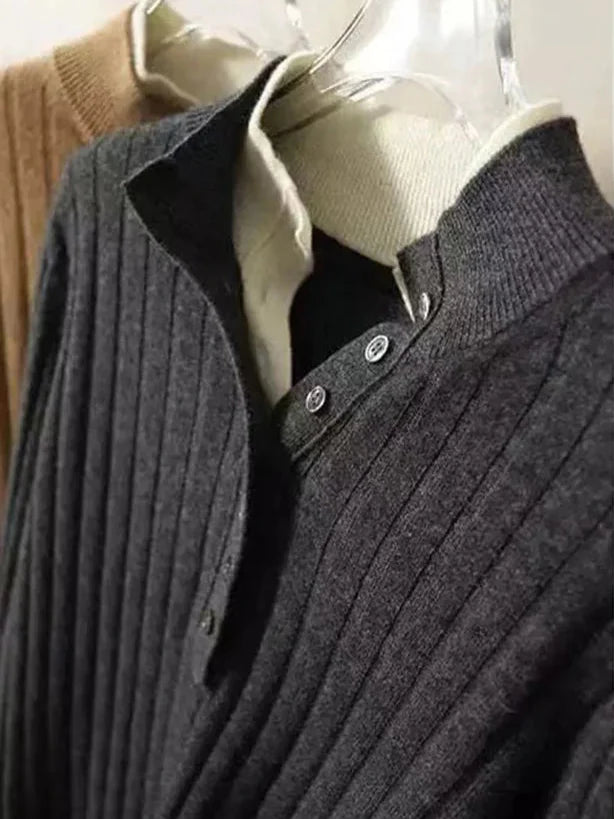 Duttini | Ribbed Wool Polo