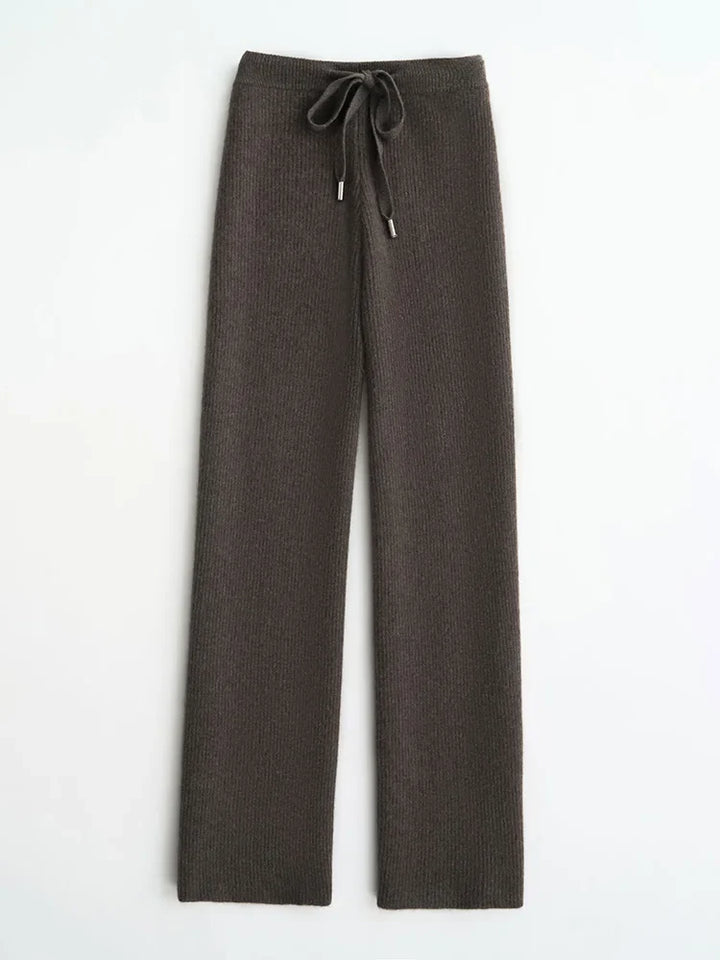 Duttini | Wool Wide Leg Pants for Women