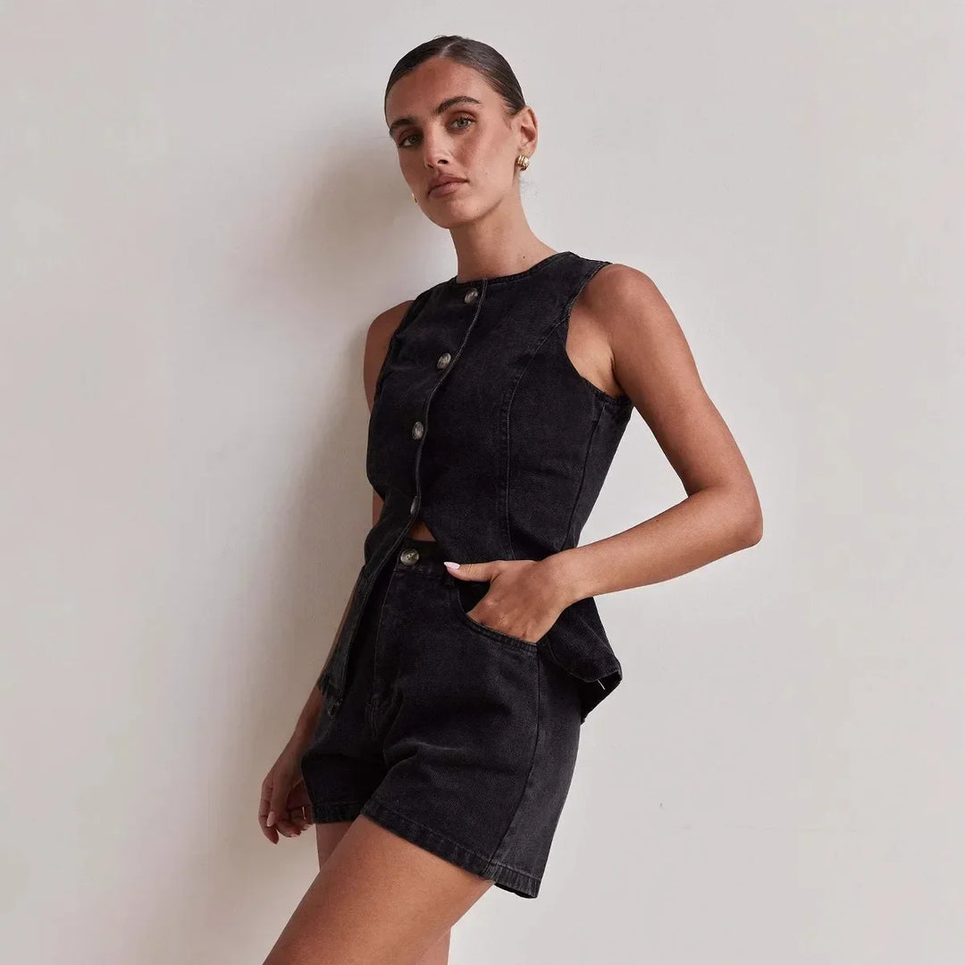 Duttini | Cotton Denim Set