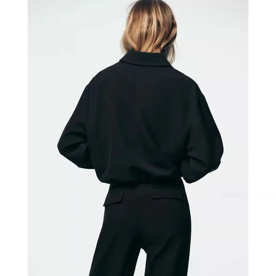 Duttini | Zip Puffy Jacket