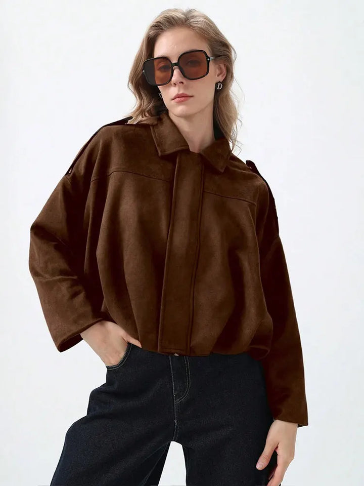 Duttini | Women's Suede Bomber