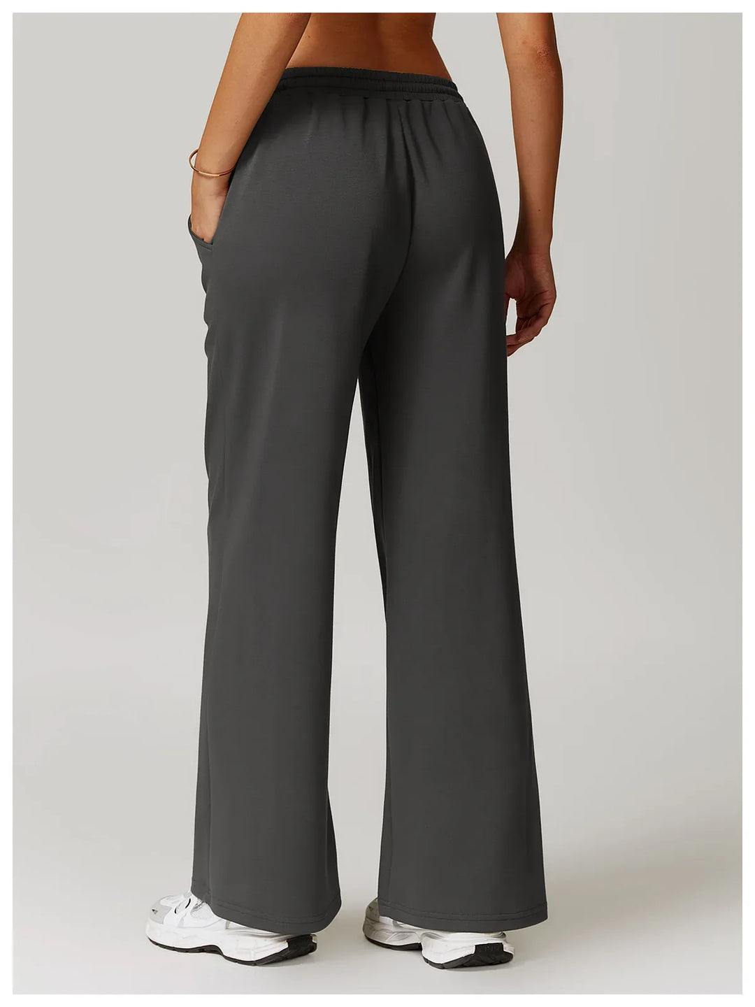 Duttini | High Rise Pant for Women in Black