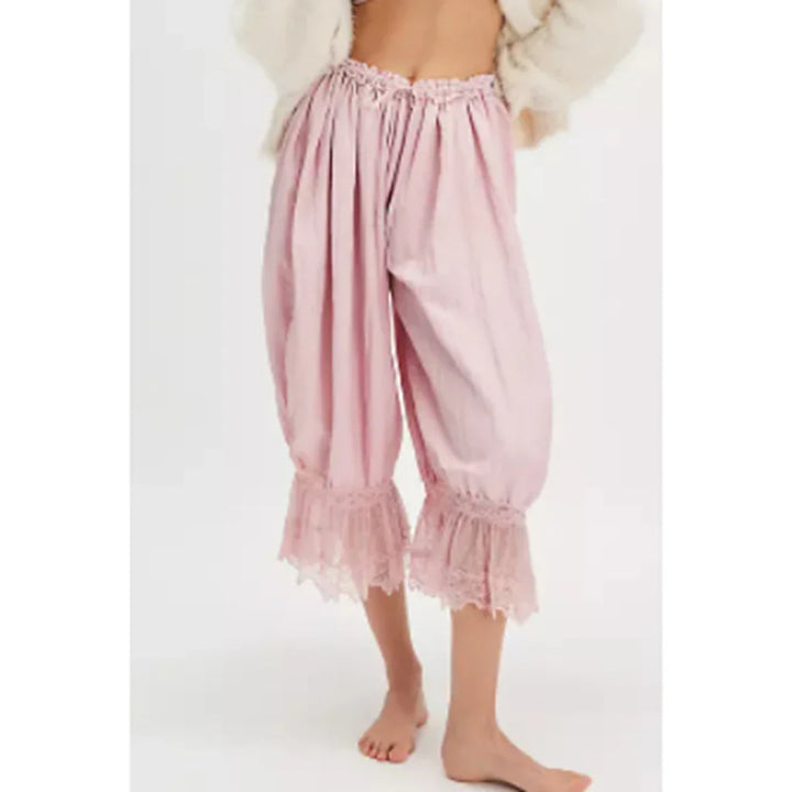 Duttini | Lace Lantern Pants for Women