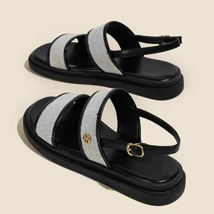 Duttini | Italian Woven Strap Sandals