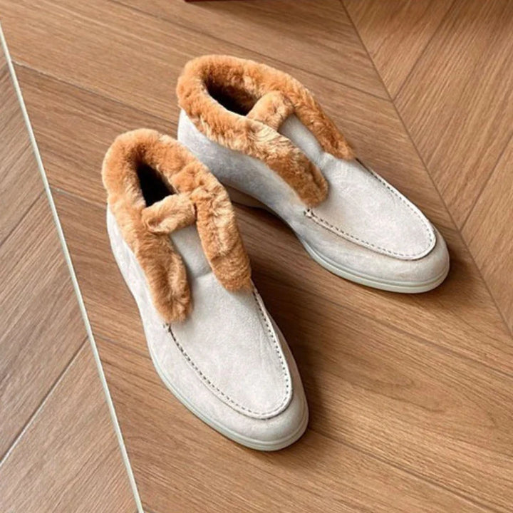 Duttini | Shearling Loafer Boots