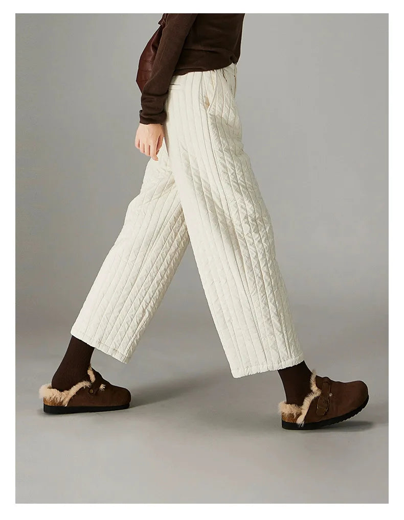 Duttini | Cotton Wide-Leg Pants