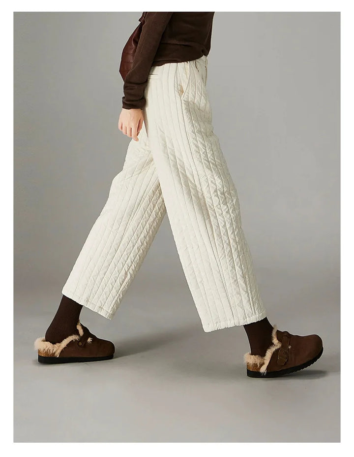 Duttini | Cotton Wide-Leg Pants