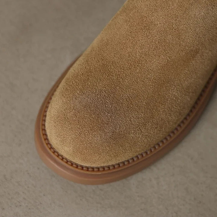 Duttini | Leather Zipper Boots