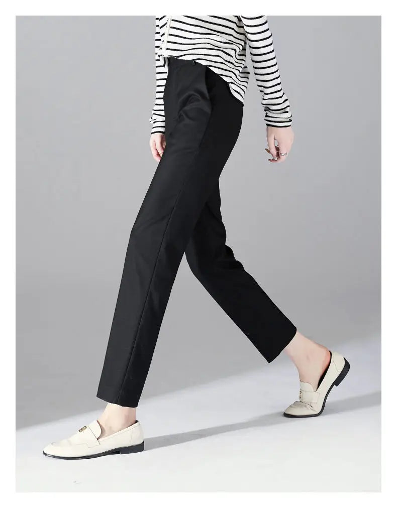 Duttini | High-Waist Trousers