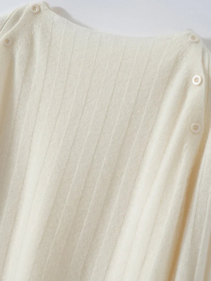 Duttini | Buttoned Cashmere Sweater