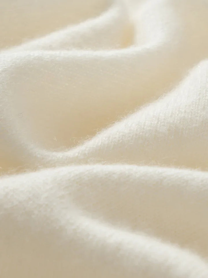 Duttini | Cashmere Pullover with Scarf Collar