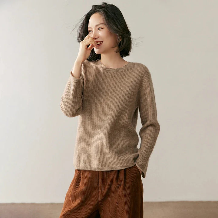 Duttini | Ribbed Cashmere Crewneck