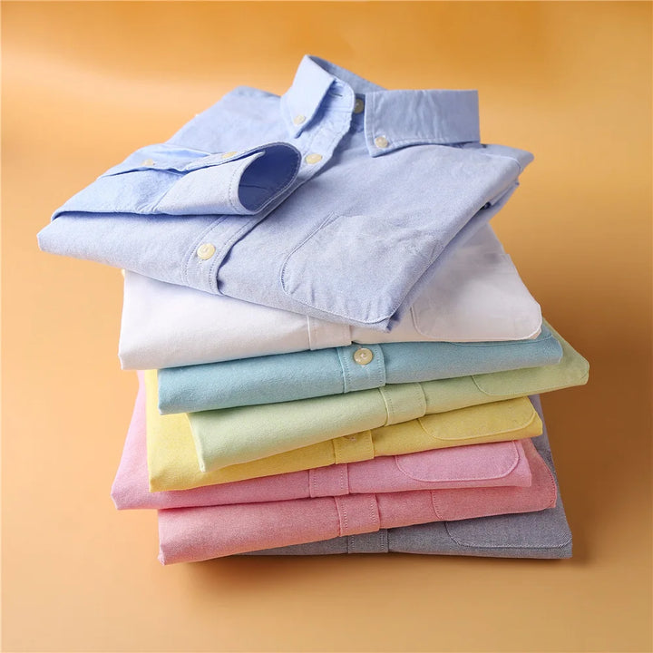 Duttini | Elegant Pastel Oxford Blouses