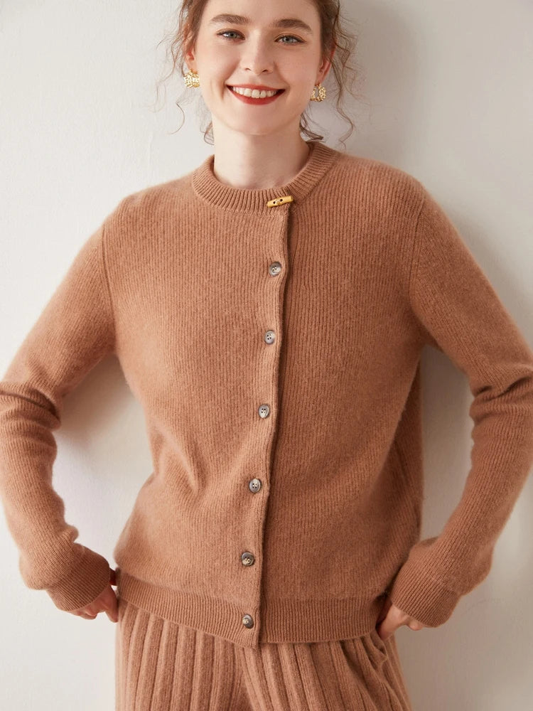 Duttini | Cashmere Button Cardigan