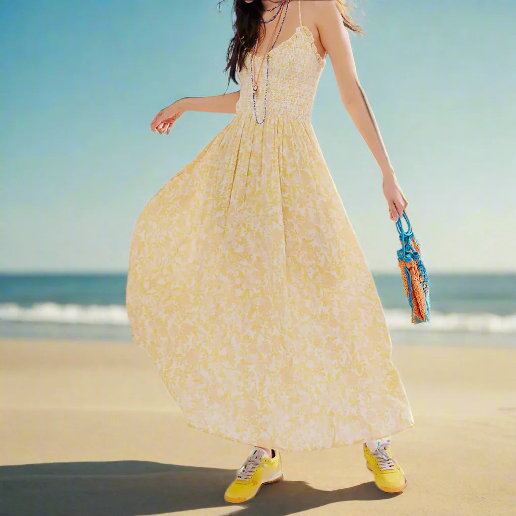 Duttini | Floral Maxi Dress
