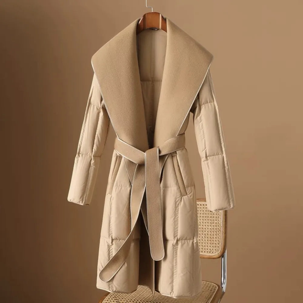 Duttini | Wool-Collar Down Coat