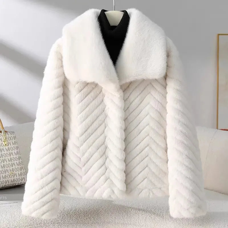 Duttini | Faux Mink Jacket