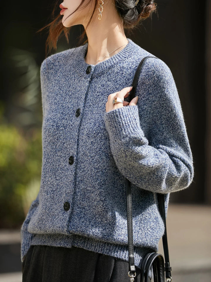 Duttini | Chunky-Knit Alpaca-Blend Cardigan