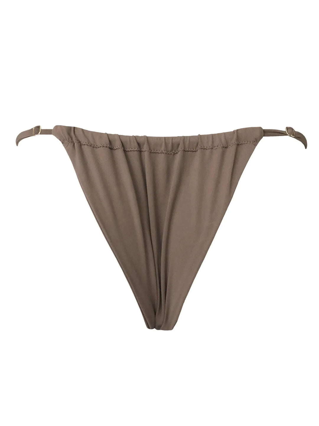 Duttini | Scrunchable Coverage Bikini Bottom in Toast