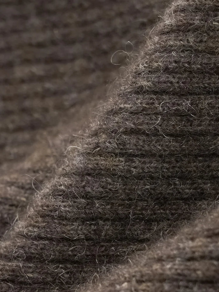 Duttini | Wool Knitted Wide Leg Pants
