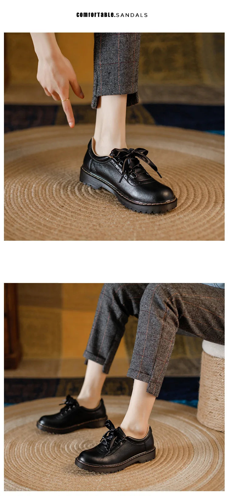 Duttini | 100% Leather Oxford Shoes