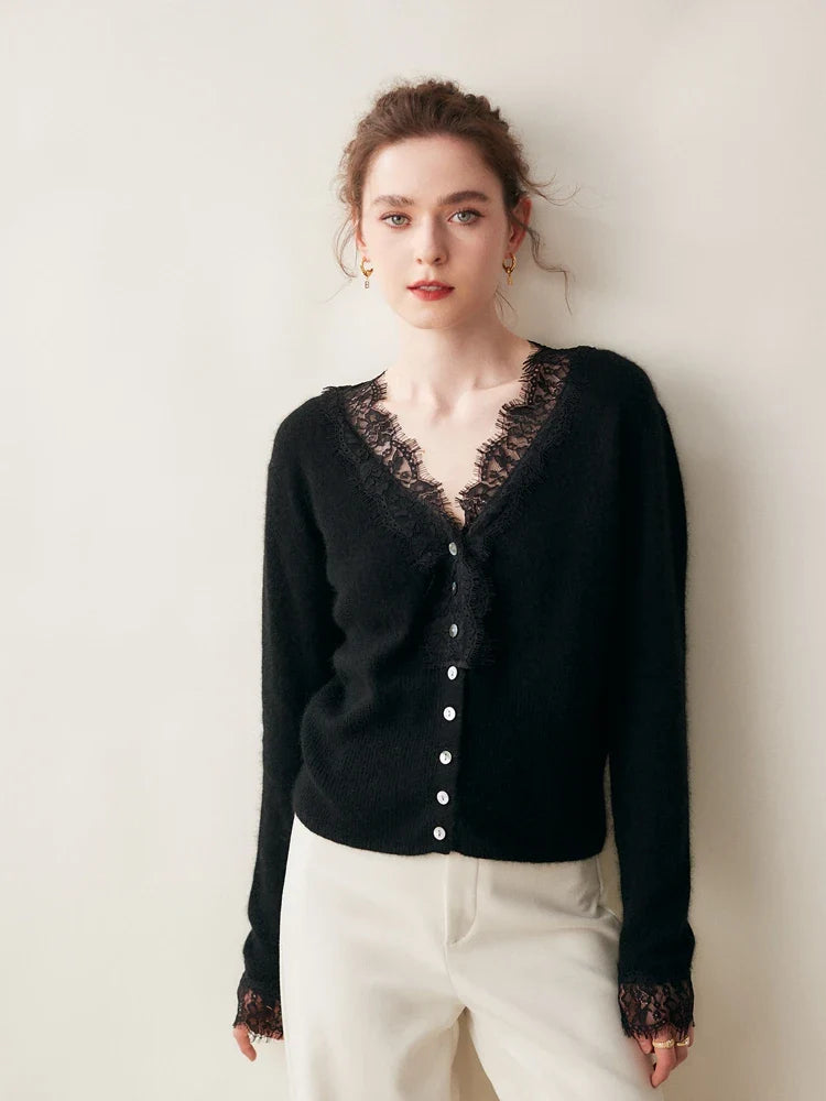 Duttini | Lace Cardigan