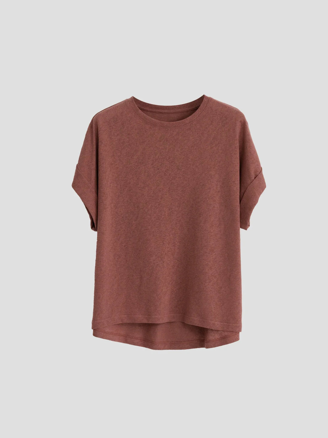 Duttini | Oversized Tee for Women in Cotton Blend, White