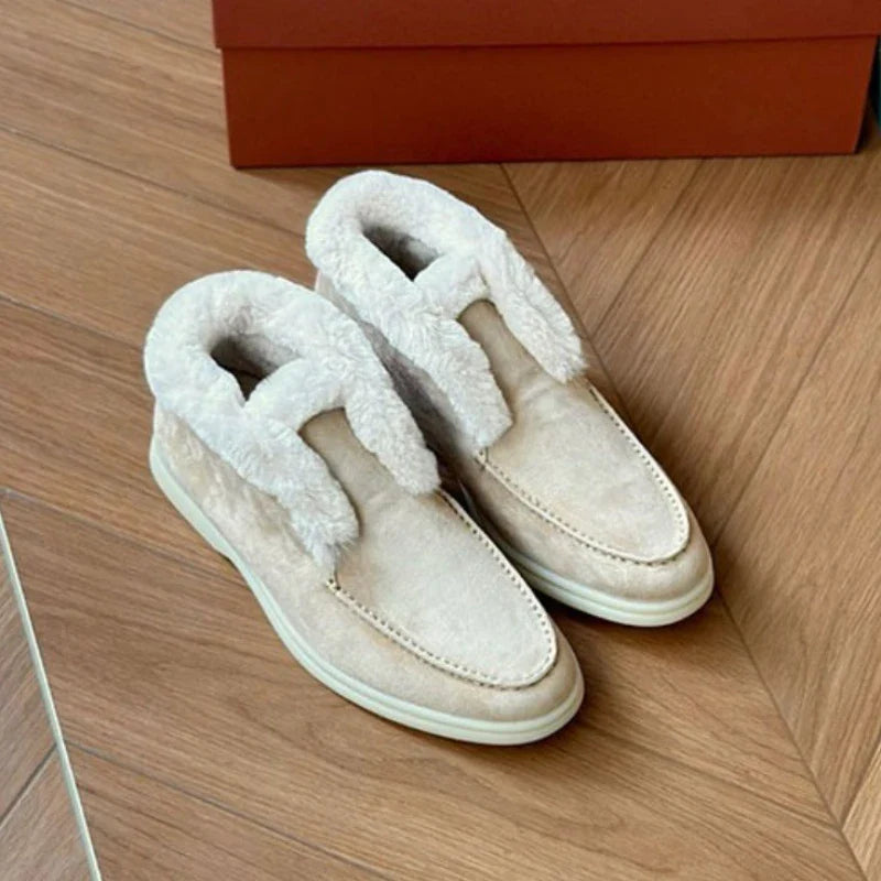 Duttini | Shearling Loafer Boots