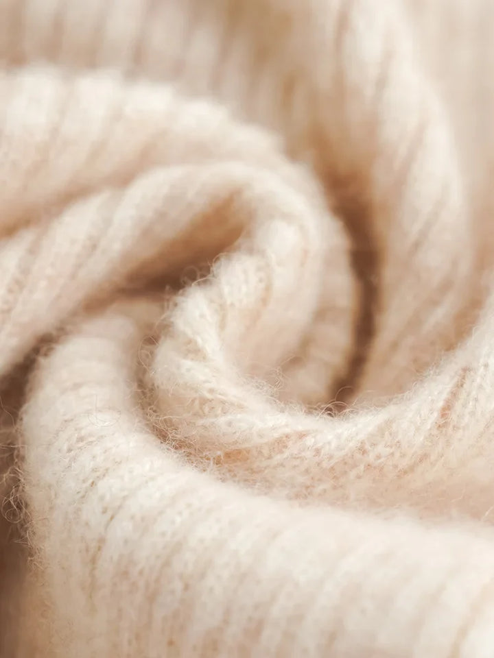 Duttini | Wool Knitted Wide Leg Pants