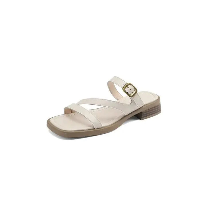 Duttini | Strap Slide Sandals