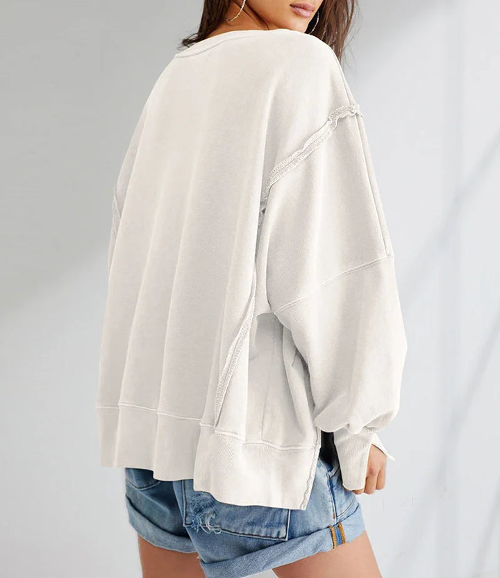 Duttini | Oversized Sweater in Maplewood