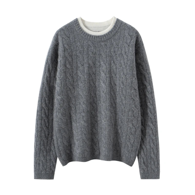 Duttini | Cable Cashmere Sweater
