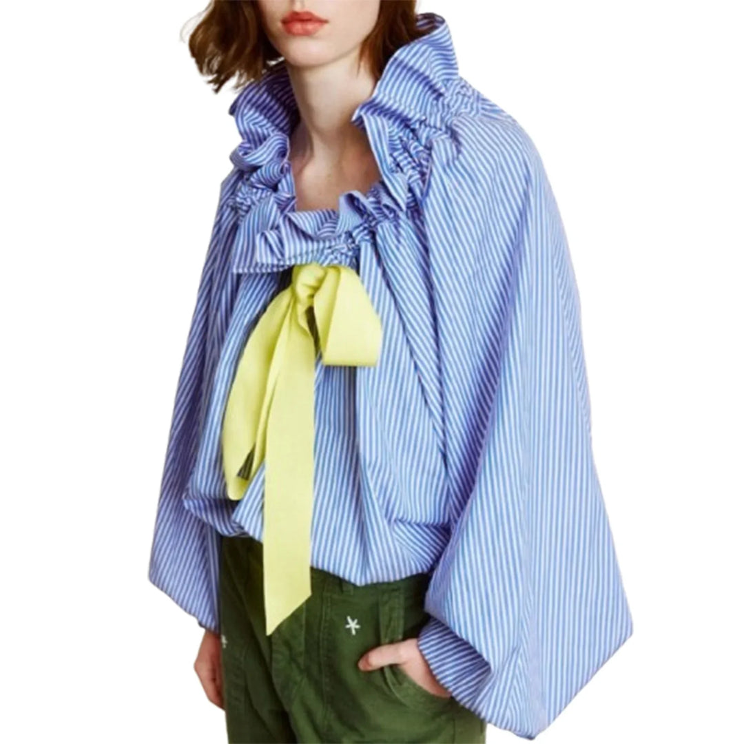 Duttini | Puffed Cotton Blouse