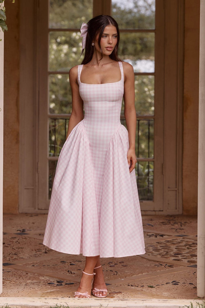 Duttini | Midi Dress in Blush
