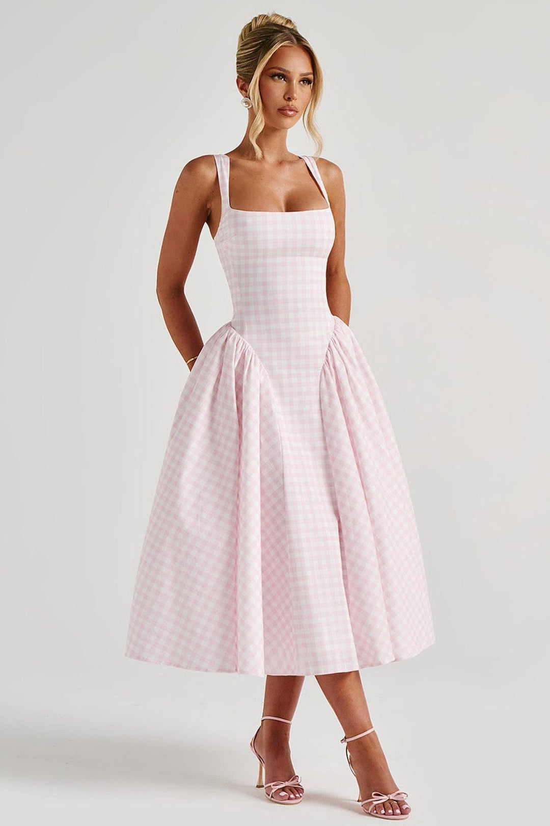 Duttini | Midi Dress in Blush