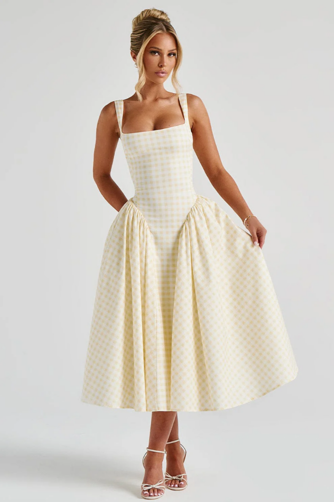 Duttini | Midi Dress in Blush